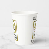 40- en feestelijke feestdag papieren bekers (Rechts)