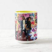 40 en Fly|Hip Hop Gepersonaliseerde Foto Mok (Midden)