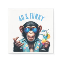 40 en Funky Summer Monkey 40ste verjaardag