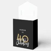 40 en geweldig bedankdoosjes (Geopend)