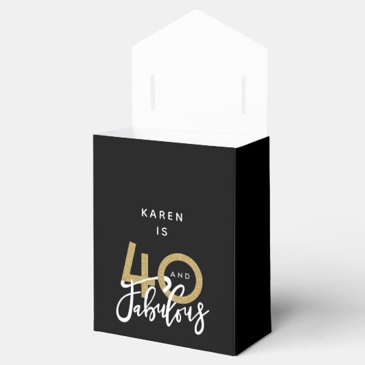 40 en geweldig bedankdoosjes (Geopend)