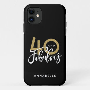 40 en geweldig  Case-Mate iPhone case