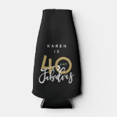 40 en geweldig flesjeskoeler (Voorkant)