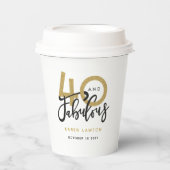 40 en geweldig papieren bekers (Voorkant)