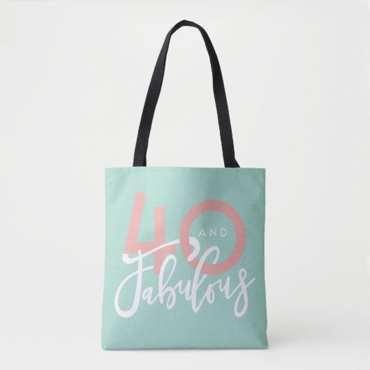 40 en geweldig tote bag (Voorkant)