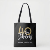 40 en geweldig tote bag (Voorkant)