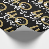 40 en geweldige cadeauomslag cadeaupapier (Hoek)