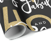 40 en geweldige cadeauomslag cadeaupapier (Rol Hoek)