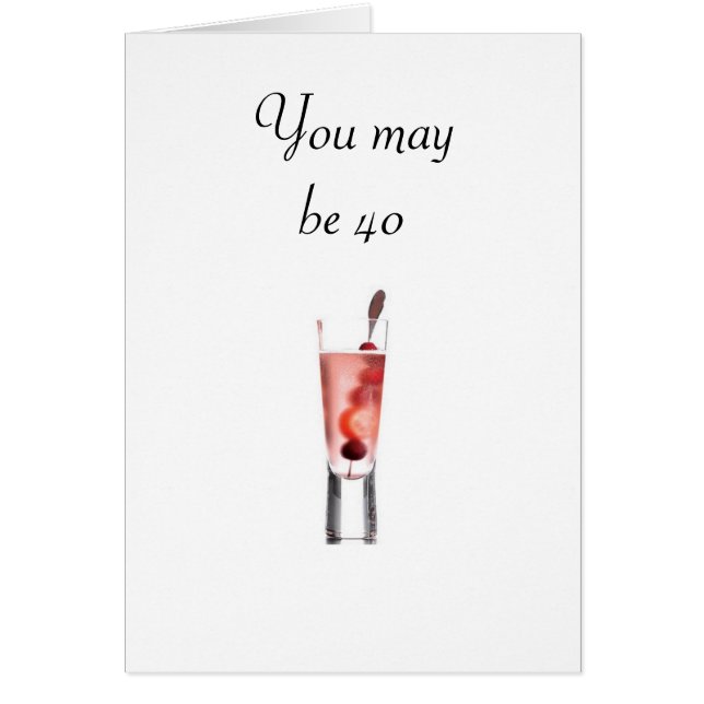 40 EN JE KUNT HET NOG STEEDS VERMENIGEN (Voorkant)