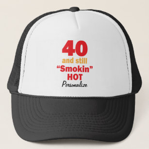 40 en nog steeds rokin Hot   40e verjaardag   DIY- Trucker Pet