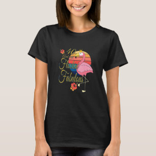 40 en nog steeds vlockin Fabulous Flamingo 40th Bi T-shirt