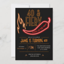 40 en Vurig, Neon 40e Verjaardag