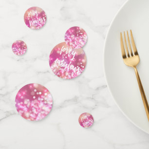 40 & Fabulous, 40e verjaardag Roze glamour Confetti