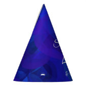 40 & Fabulous Elegant Royal Blue Birthday Feesthoedjes (Links)