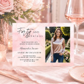 40 & Fabulous Foto 40e verjaardag Kaart
