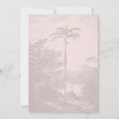 40 Fabulous Roze Wit 40th Verjaardagsfeestje Kaart (Achterkant)