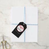 40 & Fabulous Verjaardagsfoto Zwart Dank u Cadeaulabel (Met Touw)