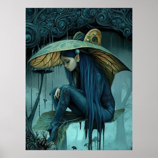 *~* 40 FD3 Enchanting Nymph Spirit Fantasy Poster (Voorkant)