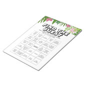 40 Find the Guest Bingo Game Sheets Notitieblok (Schuin)