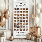 40 Foto Collage Afstuderen Modern Minimaal Wit Spandoek