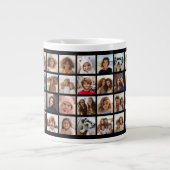 40 Fotocollage - 4 rijen 10 kolommen - Script-naam Grote Koffiekop (Voorkant)