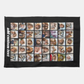 40 Fotocollage - 4 rijen 10 kolommen - Script-naam Theedoek (Horizontaal)