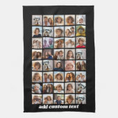 40 Fotocollage - 4 rijen 10 kolommen - Script-naam Theedoek (Verticaal)