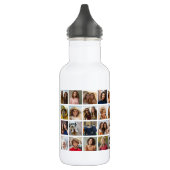 40 Fotocollage - 4 rijen 10 kolommen - Wit Waterfles (Links)