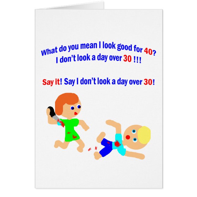 40 Geen dag ouder dan 30 (Voorkant)