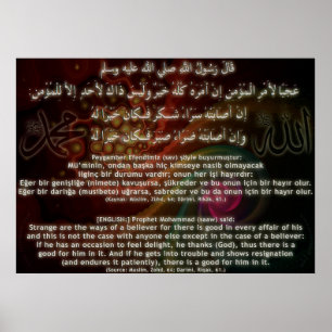 40 Hadith Artworks-15 / (TR:) 40 Hadis Eserleri-15 Poster