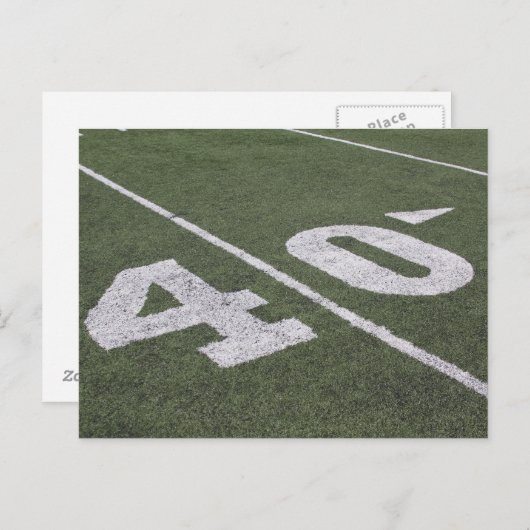 40 het Briefkaart van de Lijn van de werf (Voorkant / Achterkant)