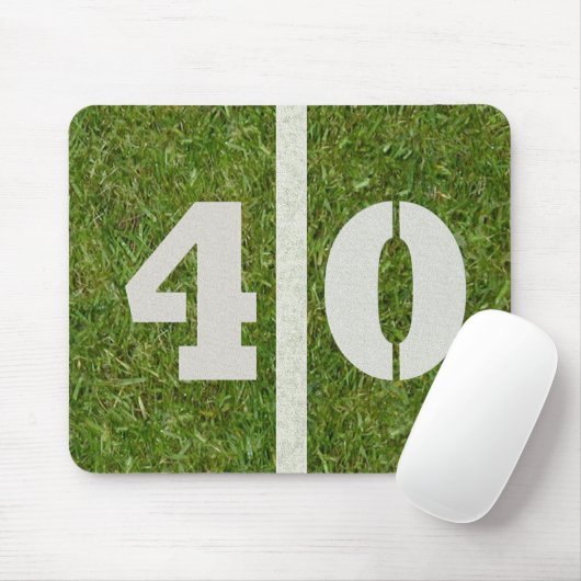 40 het Gebied Mousepad van het Football van de Muismat (Met muis)