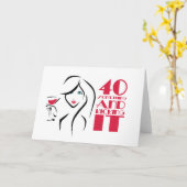 40 Iets en schoppen het vrouwen Kaart (Gele Bloem)