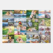 40 Image Photo Collage Inpakpapier Vel (Voorkant)