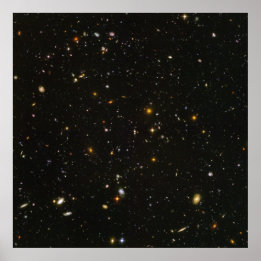 40-inch x40-inch (max.) HUDF Hubble Ultra Deep Fie Poster