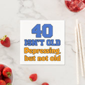 40 is de afbraak van niet-oude 40e-partijenluiers servet (Insitu)