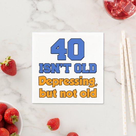 40 is de afbraak van niet-oude 40e-partijenluiers servet (Insitu)