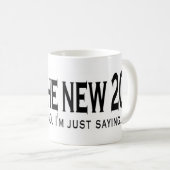 40 is de nieuwe 20 koffiemok (Voorkant rechts)
