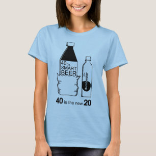 40 is de nieuwe 20 t-shirt