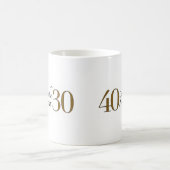 40 is de nieuwe 30 koffiemok (Center)