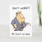 *40* IS NIET ZO SLECHT DAT JE *50* ZOU KUNNEN DRAA KAART (Voorkant)