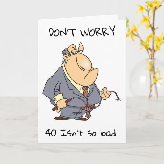 *40* IS NIET ZO SLECHT DAT JE *50* ZOU KUNNEN DRAA KAART (Gele Bloem)