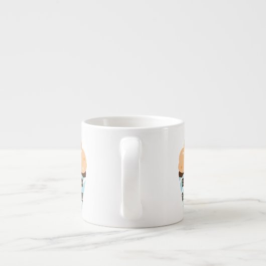 40 is Sweet Birthday T-shirts en cadeautjes Espresso Kop (Achterkant)