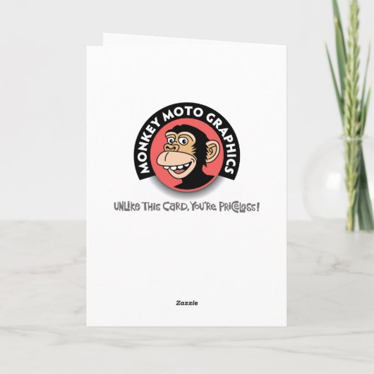 40 is zo gemakkelijk Birthday Kaart (Achterkant)