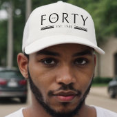 40 jaar 40e verjaardag trucker pet