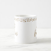 40 jaar en Fabulous 40ste verjaardag confetti gold Koffiemok (Center)