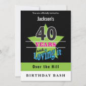 40 jaar en het liefhebben | Verjaardag Kaart (Voorkant)