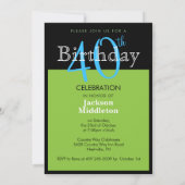 40 jaar en het liefhebben | Verjaardag Kaart (Achterkant)