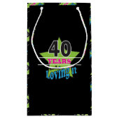 40 jaar en ik hou ervan! | 40e verjaardag klein cadeauzakje (Achterkant)