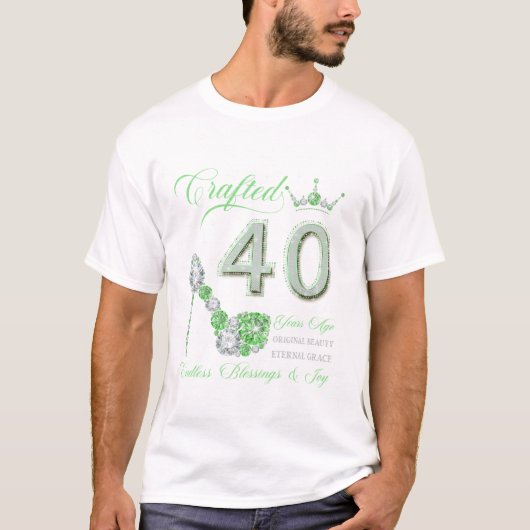 40 jaar geleden 40ste t-shirt (Voorkant)